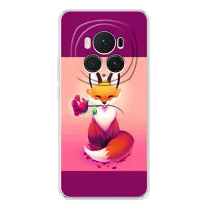 Чохли з картинкою Лисичка для Huawei Honor Magic 7 Pro (VPrint) (Лиса з трояндою)