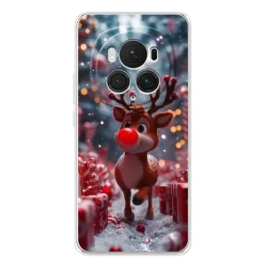 Яскравий чохол для Huawei Honor Magic 7 Pro з Зимові Оленята (Олень серед подарунків)