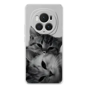 Чохол з малюнком кіт на Huawei Honor Magic 7 Pro (Пара котів)