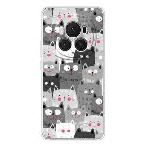 Чохли з Котиками для Huawei Honor Magic 7 Pro (VPrint) (Мальовані котики)