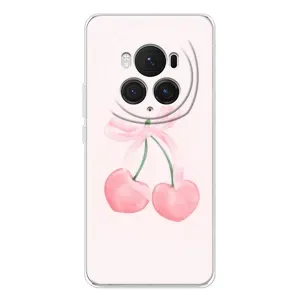 Чохол з розовим принтом для Huawei Honor Magic 7 Pro (Рожеві вишні)