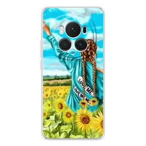 Чохол для Патріота України Huawei Honor Magic 7 Pro - (AlphaPrint) (Україночка)