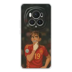 Чехол с футболистом Ламин Ямаль Huawei Honor Magic 7 Pro (Ямаль аниме)