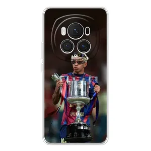 Чехол с футболистом Ламин Ямаль Huawei Honor Magic 7 Pro (Ямаль с кубком)