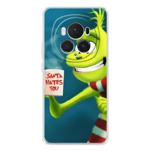 Різдвяні Чохли для Huawei Honor Magic 7 Pro (VPrint) (Зелений Грінч)