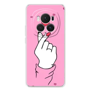 Чохол з принтом для Huawei Honor Magic 7 Pro (AlphaPrint - Знак сердечка)