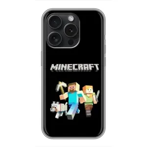 Чехол Майнкрафт на Huawei Honor Play 60 Plus (AlphaPrint) Minecraft (герои Minecraft)