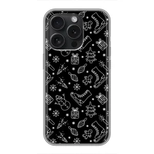 Новогодние, Праздничные Чехлы для Huawei Honor Play 60 Plus - 2024 год (Новогодний фон)