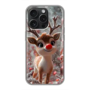 Яркий чехол для Huawei Honor Play 60 Plus с Зимними Оленятами