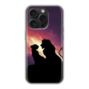 Чохол Король лев на Huawei Онор Pleй 60 Plus (Силует Сімба і Налу)