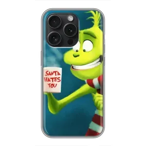 Рождественские Чехлы для Huawei Honor Play 60 Plus (VPrint) (Зеленый Гринч)