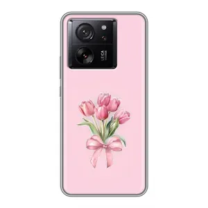 Чехол с розовым рисунком для Huawei Honor Play 60A (Букет цветов)