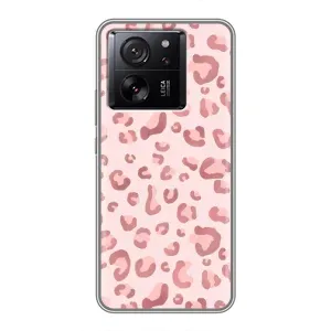 Чехол с розовым рисунком для Huawei Honor Play 60A (Розовый леопард)