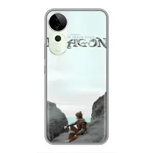 Чехол как приручить дракона на Huawei Honor Play 70 Plus (Дракон лого)