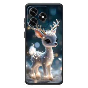 Яскравий чохол для Huawei Honor X5c Plus з Зимові Оленята