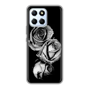 Чехол с принтом «Черная роза» для Huawei Honor X6