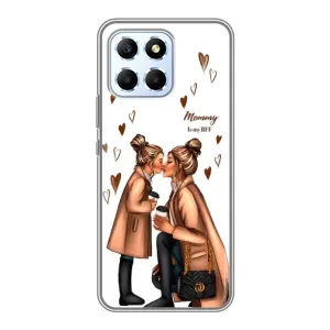 Чохол з друком для Huawei Honor X6 - (Мама з дитинкою) (AlphaPrint) (Донька і мама)