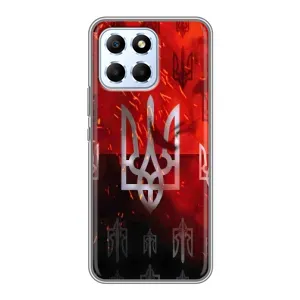 Украинские Чехлы для Huawei Honor X6 с картинкой УПА (AlphaPrint) (ГЕРБ УПА)