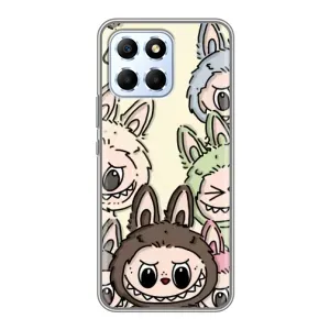 Чохол з Лабубу на Huawei Honor X6 (Золота мавпа Bored Ape)