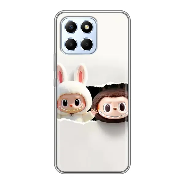 Чохол з принтом «Лабубу» для Huawei Honor X6
