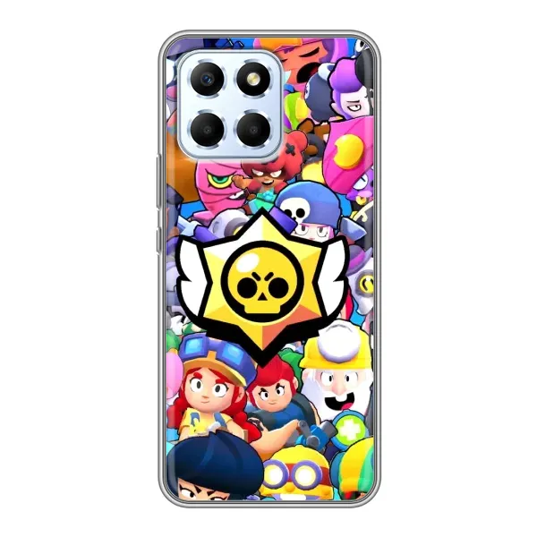 Чехол с принтом «Лого Brawl Stars» для Huawei Honor X6
