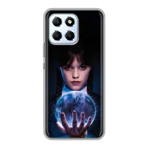 Чехол с дизайном Венздей 2 на Huawei Honor X6 (Магическая сфера Уэнздей)