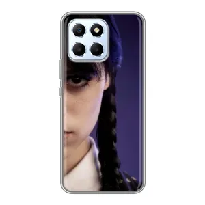 Чехол с дизайном Венздей 2 на Huawei Honor X6 (Загадочный взгляд Уэнздей)