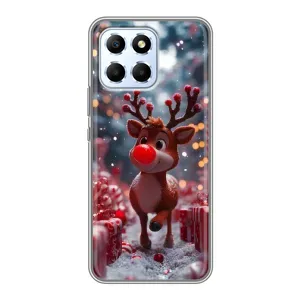 Яскравий чохол для Huawei Honor X6 з Зимові Оленята (Олень серед подарунків)