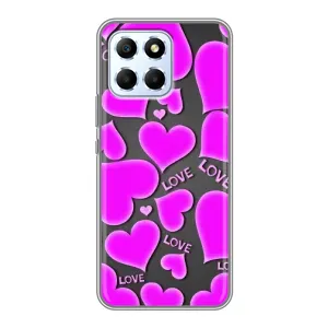 Чехлы для любимой на Хуавей Хонор Х6 (VPrint) (Pink hearts)