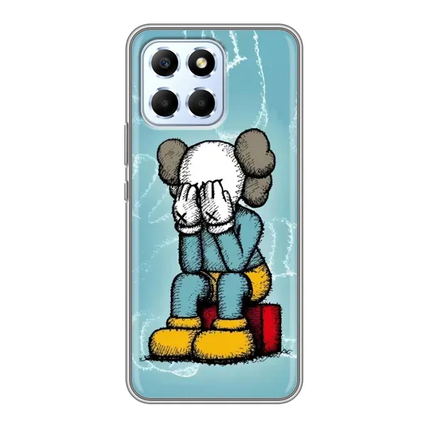 Чехол с принтом «Плач Bearbrick» для Huawei Honor X6 Чехол с принтом «Плач Bearbrick» для Huawei Honor X6