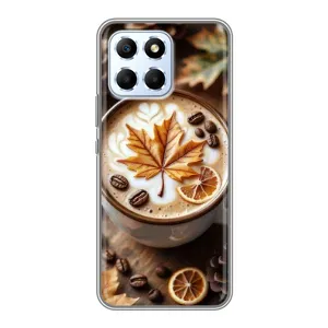 Чохол з унікальним дизайном 'Осінь з кавою' для Huawei Honor X6 (Пряна кава)