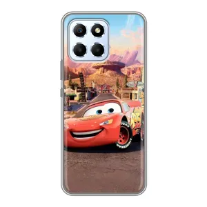 Силиконовый чехол Маквин для Huawei Honor X6 (Радиаторный Спрингс Маквин)