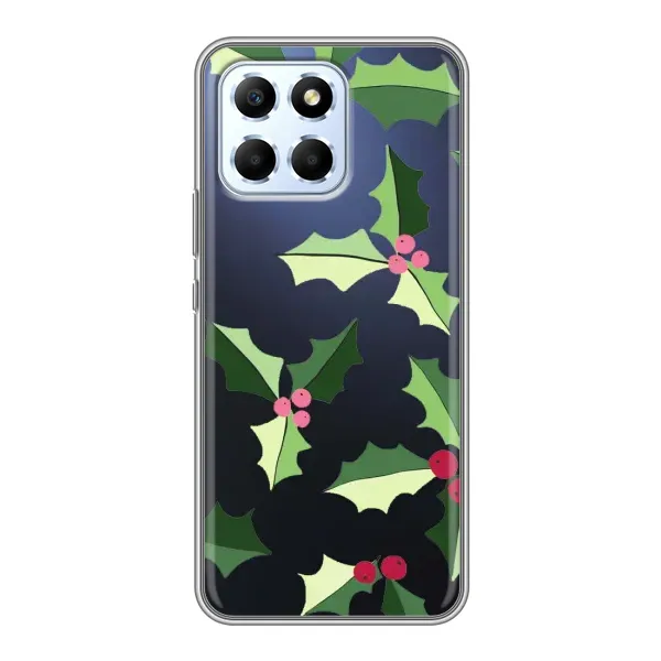 Чехол с принтом «Рождественский фон» для Huawei Honor X6