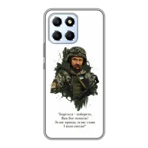 Чехлы для Huawei Honor X6 с принтом Тараса Шевченко (AlphaPrint) (Шевченко воин)
