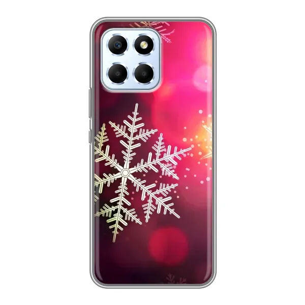 Чохол з принтом «Сніжинка» для Huawei Honor X6 Чохол з принтом «Сніжинка» для Huawei Honor X6
