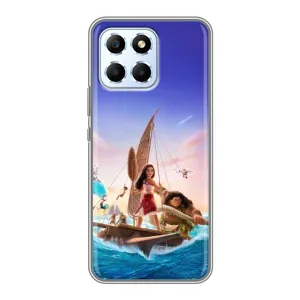 Чехол с мультфильмом Моана Huawei Honor X6 (Команда Ваяна Мауи)