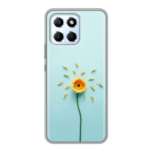 Чехлы с Цветами для Huawei Honor X6 (VPrint) (Желтый цветок)
