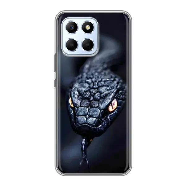 Чохол з принтом «Чорна змія» для Huawei Honor X6