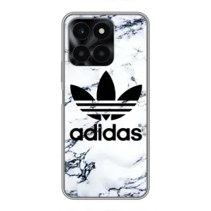 Чехлы Адидас для Huawei Honor X6a (AlphaPrint) (Адидас на мраморе)