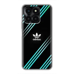Чехлы Адидас для Huawei Honor X6a (AlphaPrint) (Адидас с полосами)