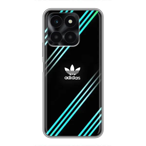 Чехол с принтом «Адидас с полосами» для Huawei Honor X6a