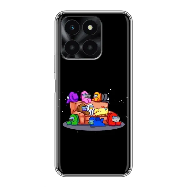 Чехол с принтом «Амонг-ас» для Huawei Honor X6a Чехол с принтом «Амонг-ас» для Huawei Honor X6a