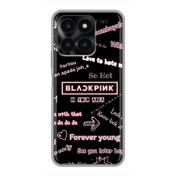 Чехол с принтом «BLACKPINK» для Huawei Honor X6a