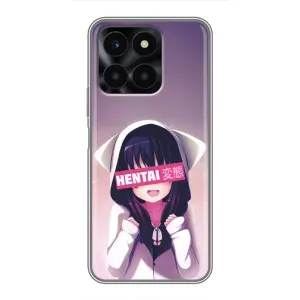 Чехлы Персонажи Аниме Наруто для Huawei Honor X6a (AlphaPrint) (Hentai chan)