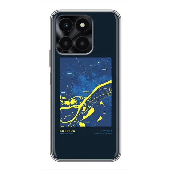 Чехол с принтом «Херсон» для Huawei Honor X6a