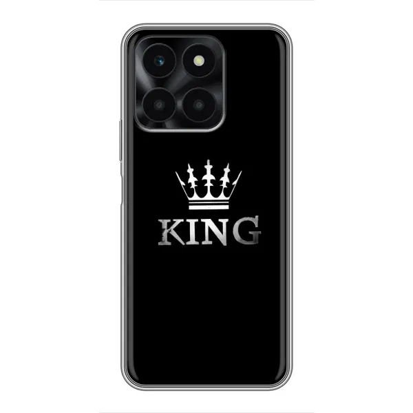 Чохол з принтом «KING» для Huawei Honor X6a