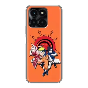 Naruto Anime Чехлы для Хонор Х6а (AlphaPrint) (команда Наруто)