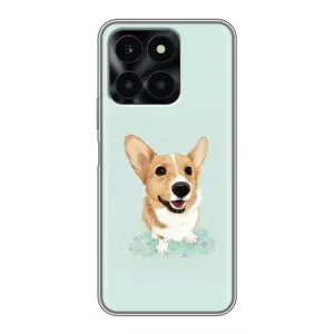 Чехлы с собаками для Huawei Honor X6a (VPrint) (Корги)