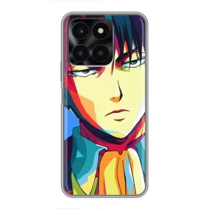 Чехлы Персонажи Аниме Наруто для Huawei Honor X6a (AlphaPrint) (Леви Аккерман)