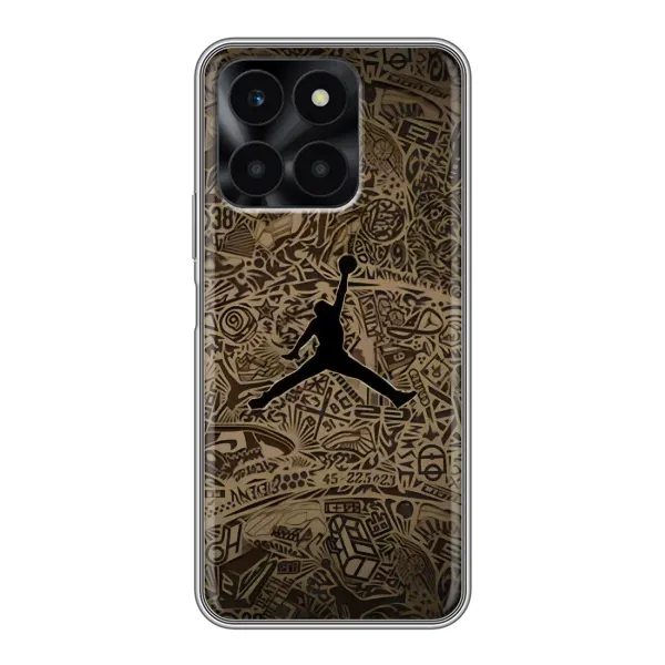 Чохол з принтом «Logo Jordan» для Huawei Honor X6a Чохол з принтом «Logo Jordan» для Huawei Honor X6a